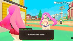 Oppaimon3D SFM Hentai Game Ep.1 Pokemon parody with 3D boobs