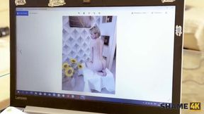 SHAME4K. Moms girlfriend cant say no when hot stud