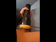 Toy masturbation ( loud moaning )
