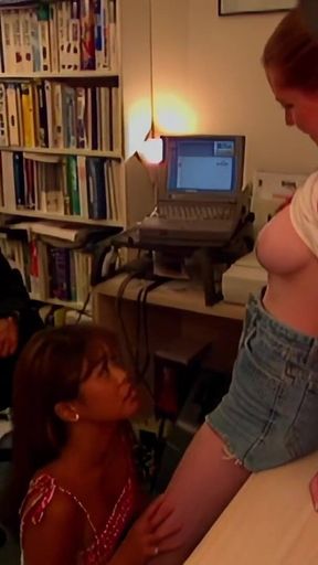 Cherry Mirage: Huge and Soft Tits for an Anthology Lesbian Scene