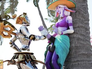 Cold Hands 2 - Soraka Futa Sperm flow Oriana - Ayasz