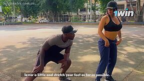 Busty Milf Student 18+ Fucked By Trainer With A Big Xanderblackx