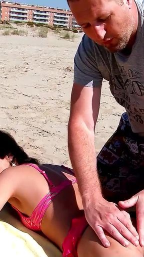 Powerful moment from &quot;Mature at Public Beach Sex before Rough Anal with Stranger in Hotel&quot;