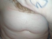 Soapy Hairy Bathing Masturbating Pussy Spanking Trans Man