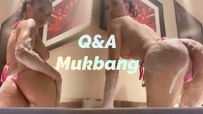 Bathtub Q&A / Steak and Lobster Mukbang