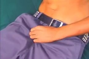 Straight surfer dude unloads