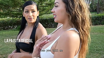 Two strangers have rough lesbian sex - La Paisita Oficial &amp_ Mariana Martix