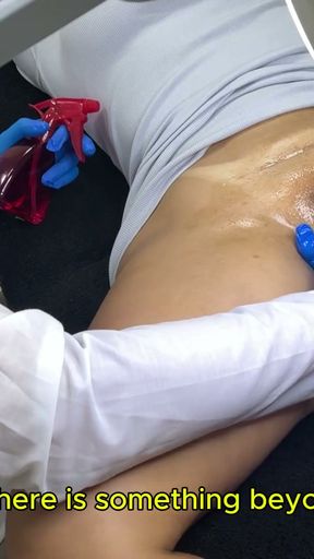 Gynecologist checks my stepmom's tight pussy   Clip 1
