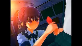 Your Anime Girlfriend Teases with Seductive Moves Burning Desire – HD 3D Fantasy