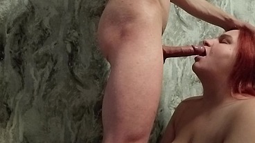 Women love suck big dick with deepthroath