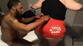 Julie gets face-fucked by a huge BBC