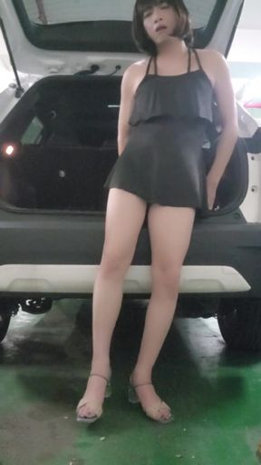 Masturbation in the Parking, Anal Sex and Cumshot.