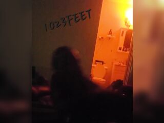 1023FEET late night sneaky jerkoff