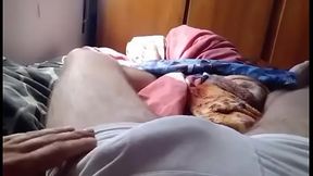 Hetero brincando com o tamanho da rola