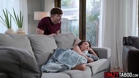 Petite teen Kimmy Kimm masturbated in front of roommate and got caught