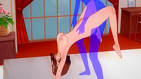 My Hero Academia Hentai - Uraraka Handjob And Fucked - Japanese Asian Manga Anime Film Game Porn - Car Toon