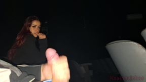esposa vai ao cinema porno e leva gozada na boca
