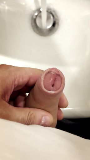 Soaked with Pre-Cum Before Even Cumming
