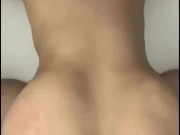 Bubble Butt gets Fucked Raw Rough by Nasty Top
