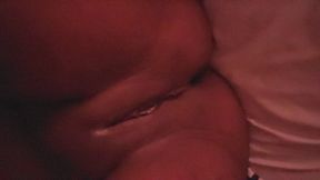 Black Latina masturbating at home