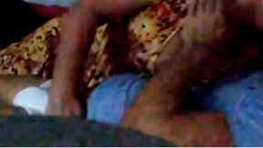 DRY HUMP TURNS TO CREAMPIE WHEN CHEATING WIFE SEES BIG HARD DICK