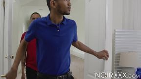 Slim dudes Rome Dickson and Twink Daddy attend to one anothers sexual needs
