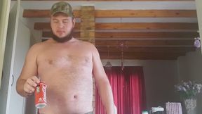 Bearded Big Daddy Burps & Belly Show – Alpha Male Domination