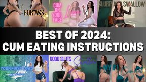 Best of 2024: Cum Eating Instructions