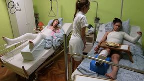 Lunch time in big casts