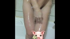 DIRRTY GIRL WASHES WITH COLOR SOAP