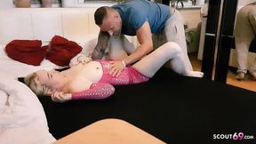 German Teen Couple at Real Homemade Amateur Sextape