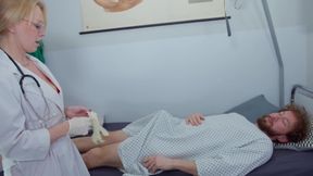 Breeding Doctor - Hunter Johnson 's Fertility Hospital Visit Ends with Sexy Doctor Anna Lynx Getting Creampied