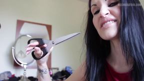 I'll cut your balls