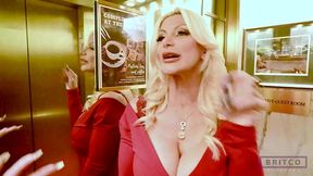 brittany andrews gets horny when victoria z licks her muff!
