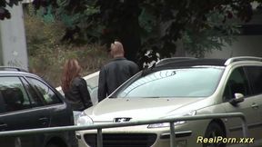 Stepmom Enjoys Outdoor Encounter in the Forest