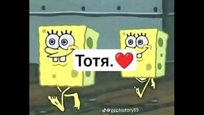 Bob esponja pantalones cuadrados con m&uacute_sica &eacute_pica de fondo