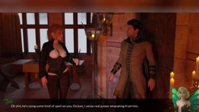 Samarra's anti-demonic blowjob. 3D porn cartoon sex