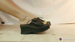 Thick Platform Sandals Shoeplay - Kylie Jacobsx - MP4 1080p HD