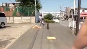 GangBanged on her way home from school - Coed teen wild ride