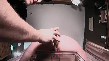 Dildo Ass Blasted and Butt Fucked