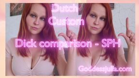 Custom Dick comparison DUTCH
