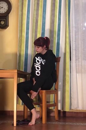 Stretching. Show-hide Belly