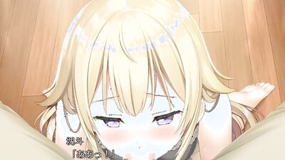 Watch this adorable cartoon blonde ride a huge dick with passion and lust