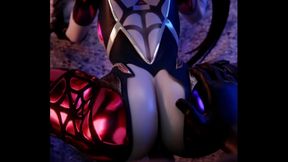 Widowmaker Rides Big Black Dick Deep In Anime Overwatch Action