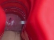 Red Tunnel Of Frot Straight Edge Cock Block Dangling Close Up Cock Twink Shorties