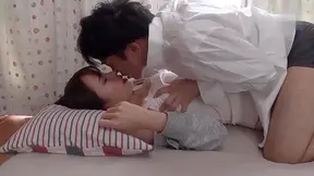 Japanese Wife Rides Hard Cock in Uncensored Student Lovemaking Scene