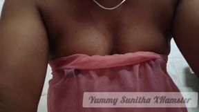 Yummy Sunitha Teases in Wet Transparent Dress & Moans Loud!