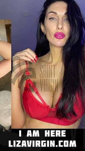 Liza Virgin Ydmyger Med Sine Nye Sko