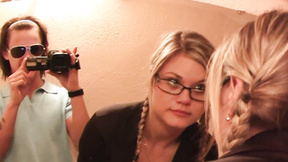 Sexy hot girl welcomed home to a sexy meat