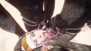 Slut fucked by 4 beasts Furry - Wild life